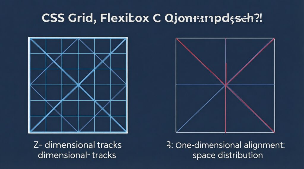 CSS Grid vs Flexbox: практические схемы вёрстки для типовых макетов - иллюстрация