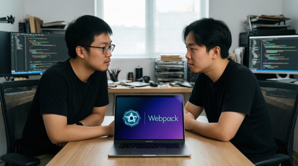 Сборка и бандлинг: Webpack, Vite, Rollup - что, когда и почему - иллюстрация